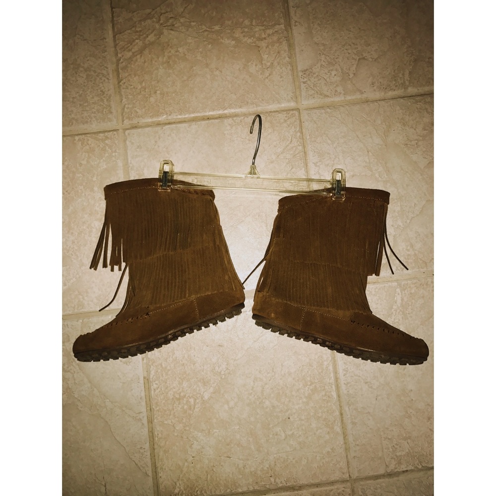 Fringe boots🍂